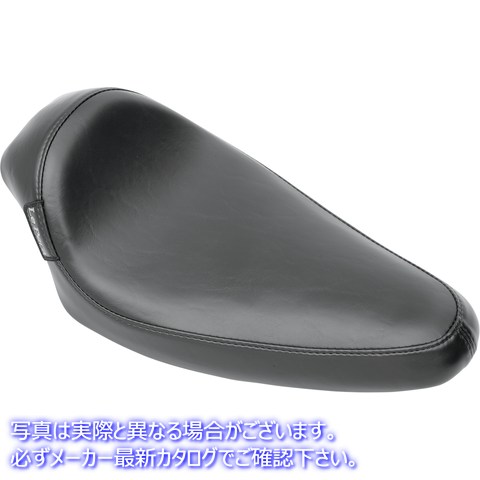 取寄せ シルエット ソロシート - スムース - ブラック - XL 58-78 ラペラ Silhouette Solo Seat - Smooth - Black - XL '58-'78 L-854 DS911404