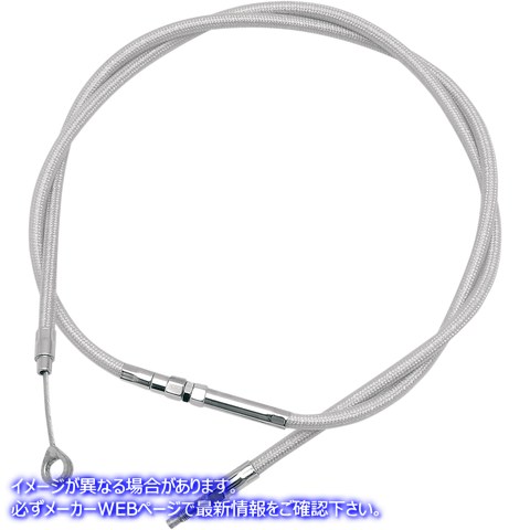 取寄せ アーマーコートステンレススチールクラッチケーブル モーションプロ Clutch Cable - Longitudinally Wound - Stainless Steel 67-0155 06520187