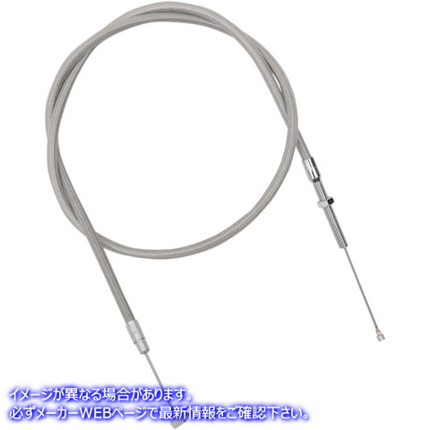 取寄せ アーマーコート編組ステンレス鋼ケーブル モーションプロ Clutch Cable- V-Star - Black Vinyl 65-0347 06522002