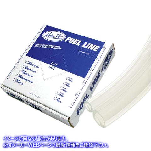 取寄せ プレミアムフューエルライン モーションプロ Premium Fuel Line - Clear - 5/16 - 25' 12-0045 07060023