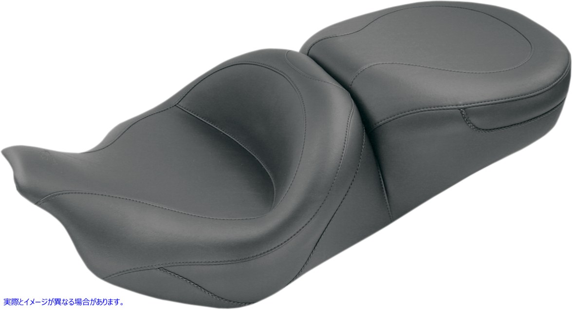 取寄せ ワンピース2アップウルトラツーリングシート マスタング Touring Seat - Smooth - '08-'21 FLT 76033 08010456