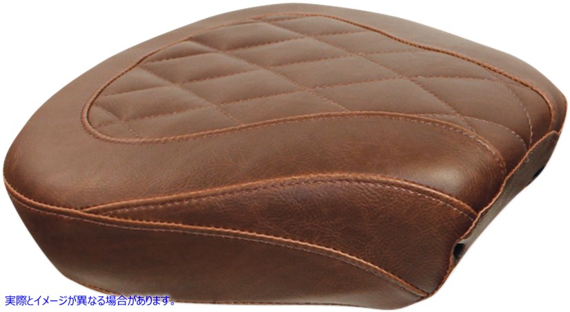 取寄せ ワイドトリッパーリアシート - ブラウン - ダイヤモンド マスタング Wide Tripper Rear Seat - Brown - Diamond 76723 08010746