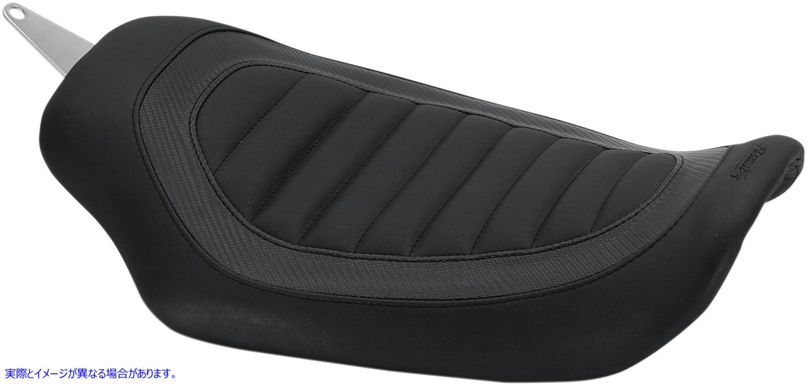 取寄せ ペレウィッツ ソロシート - ダイナ 96-03 マスタング Perewitz Solo Seat - Dyna '96-'03 76989 08030485