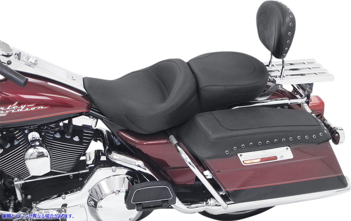 取寄せ ワンピース2アップウルトラツーリングシート マスタング Vintage Wide Touring Seat - Road King '97-'07 75464 08050029