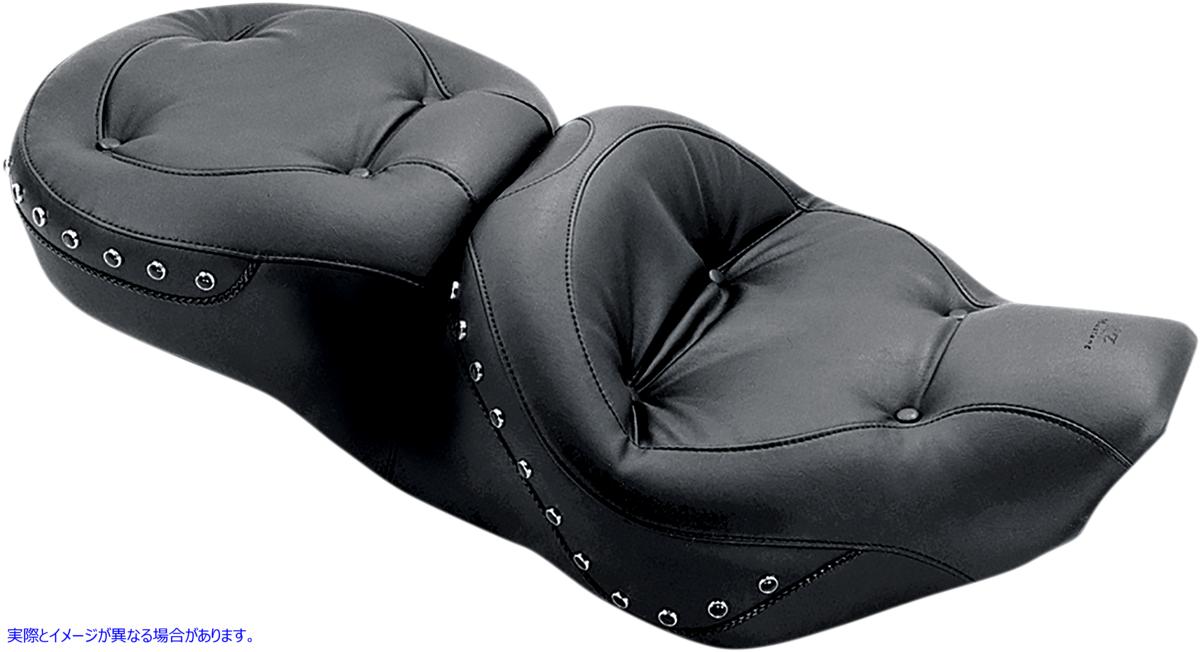 取寄せ ワンピース2アップウルトラツーリングシート マスタング Regal Wide Studded Seat - '97-'07 75466 08050038