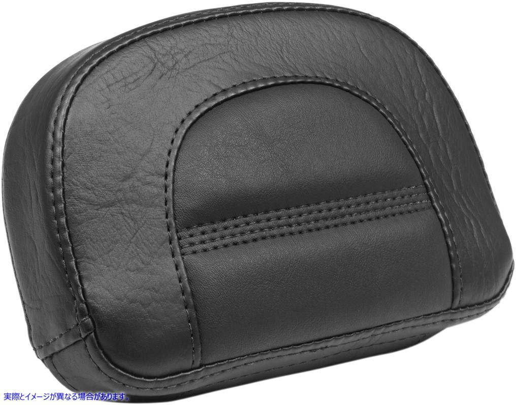 取寄せ 助手席バックレストパッド - クワッドステッチ マスタング Passenger Backrest Pad - Quad Stitch 75067 08220375