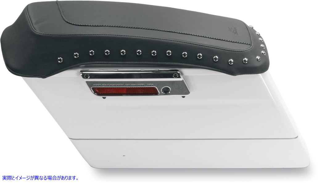 取寄せ サドルバッグカバー蓋 - スタッズ付き - FL マスタング Saddlebag Cover Lid - Studded - FL 77605 35010565