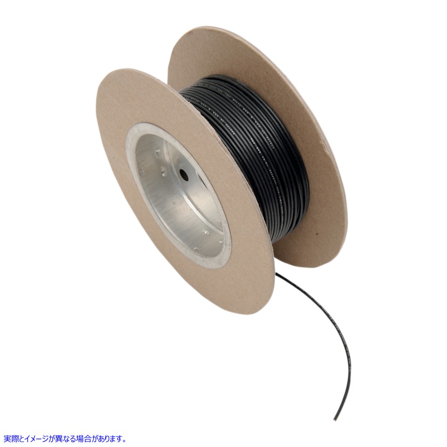 取寄せ 100フィートのワイヤースプール - 18ゲージ - ブラック ナムズ 100' Wire Spool - 18 Gauge - Black NWR-0-100 21200506