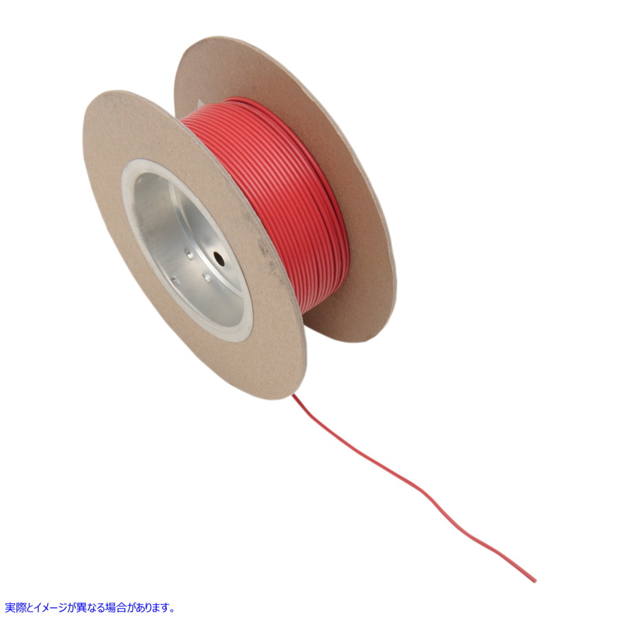 取寄せ 100フィートのワイヤースプール - 18ゲージ - 赤 ナムズ 100' Wire Spool - 18 Gauge - Red NWR-2-100 21200508