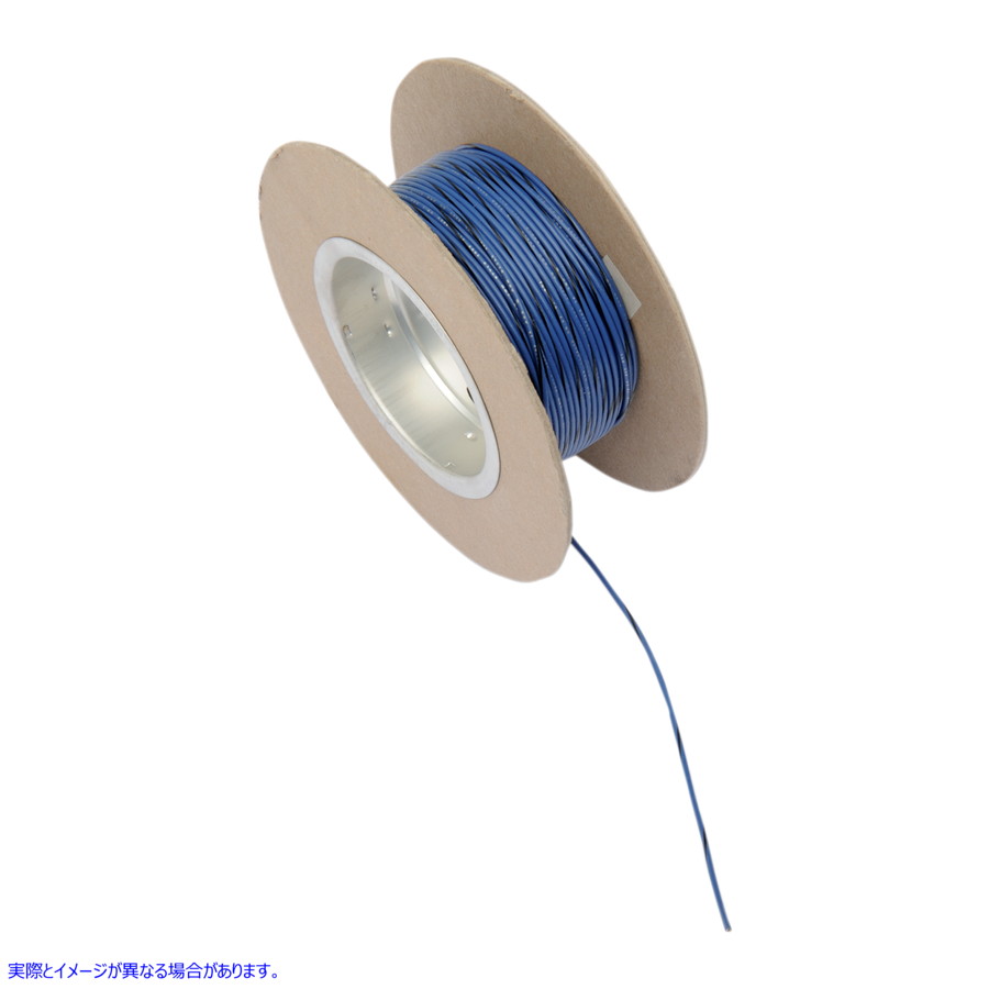 取寄せ 100フィートのワイヤースプール - 18ゲージ - ブルー/ブラック ナムズ 100' Wire Spool - 18 Gauge - Blue/Black NWR-60-100 21200510