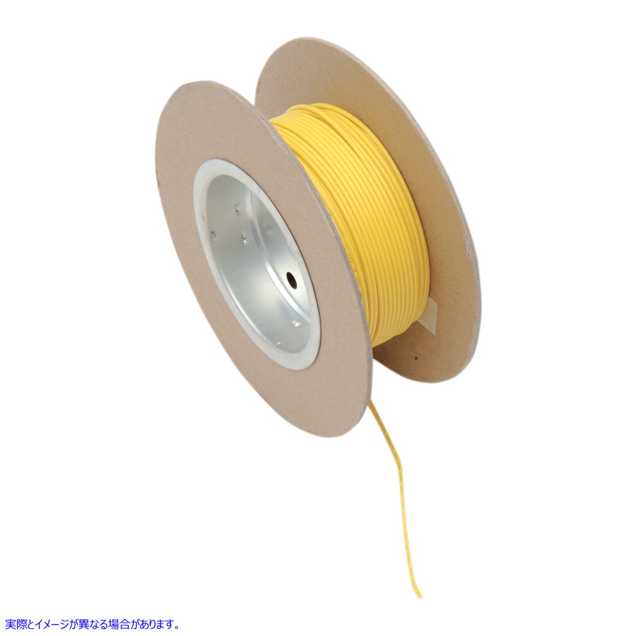 取寄せ 100フィートのワイヤースプール - 18ゲージ - イエロー ナムズ 100' Wire Spool - 18 Gauge - Yellow NWR-4-100 21200527