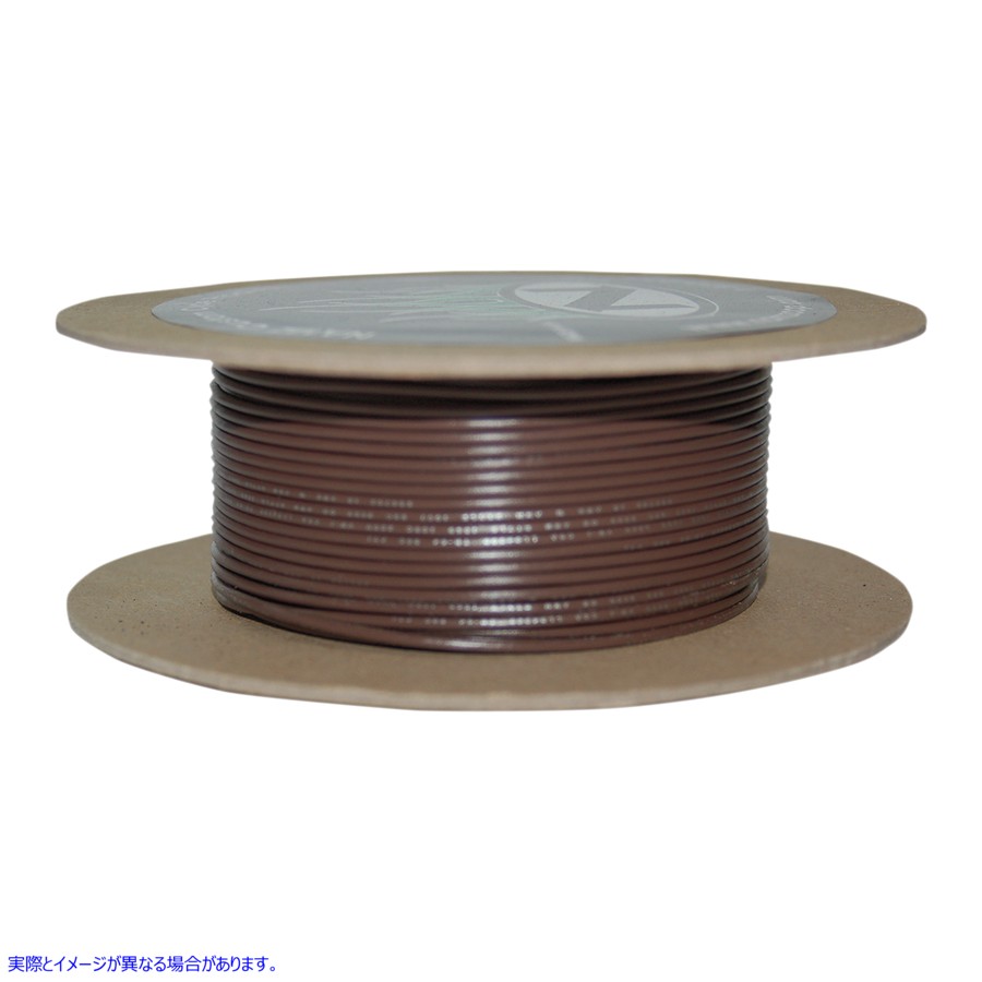 取寄せ 100フィートのワイヤースプール - 18ゲージ - ブラウン ナムズ 100' Wire Spool - 18 Gauge - Brown NWR-1-100 21200615