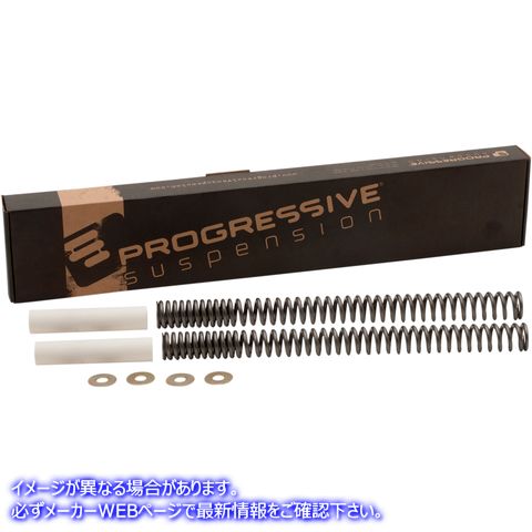 取寄せ フォークスプリングキット - ヘビーデューティー - FL/FLH/FX プログレッシブ サスペンション Fork Spring Kit - Heavy-Duty - FL/FLH/FX 11-1536 04050296