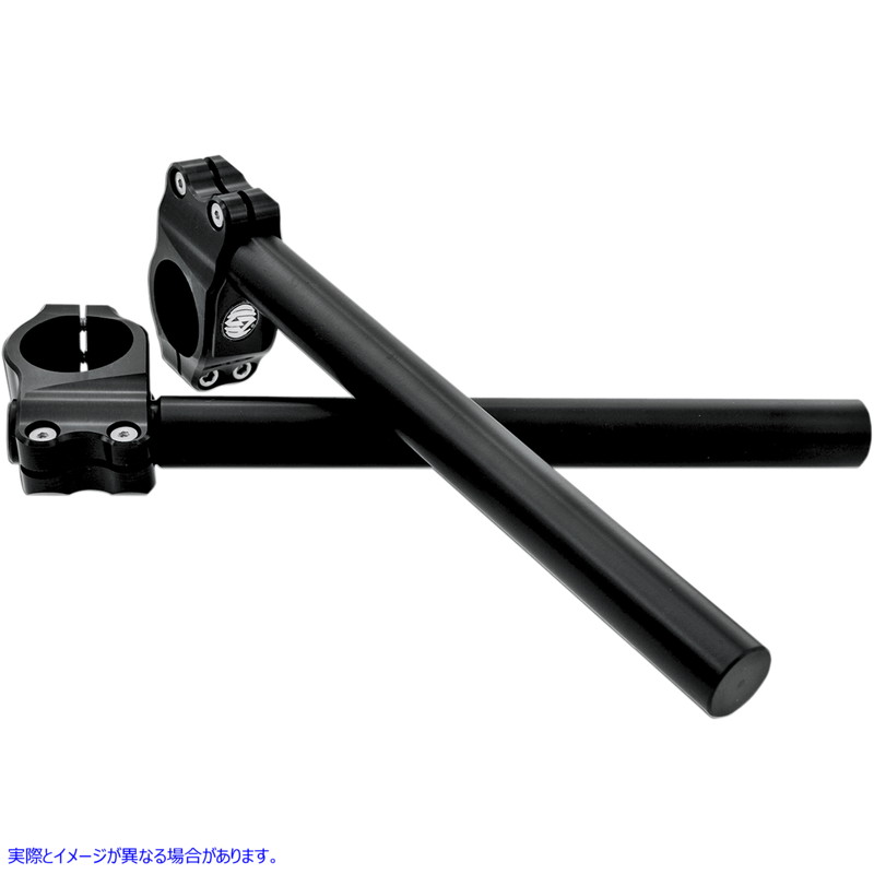 取寄せ ハンドルバー - クリップオン - XL - ブラック RSD ローランドサンズデザイン Handlebar - Clip-On - XL - Black 0208-2039-B 06011527