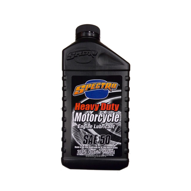 スペクトロ ヘビーデューティー HD50 エンジンオイル SAE50 パン ショベル ナックル ハーレー [PARTS DEPOT pdkrsh sphdeo50 4580443492076 ]
