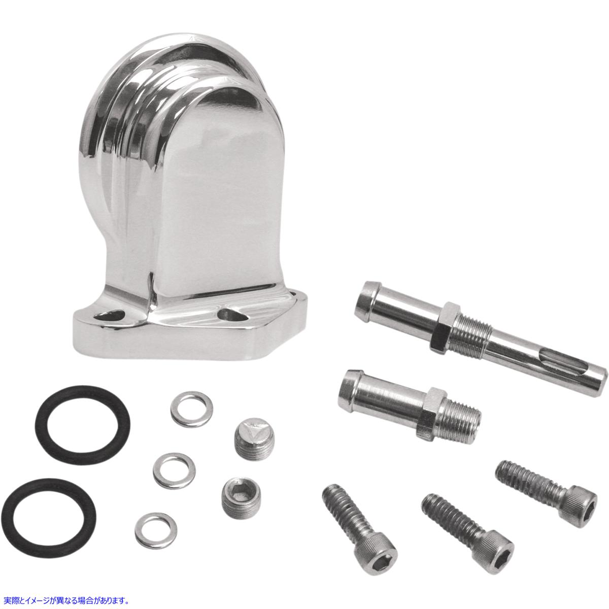 取寄せ オイルフィルターマウント - ポリッシュ仕上げ エスアンドエス サイクル Oil Filter Mount - Polished 31-6510 07120059