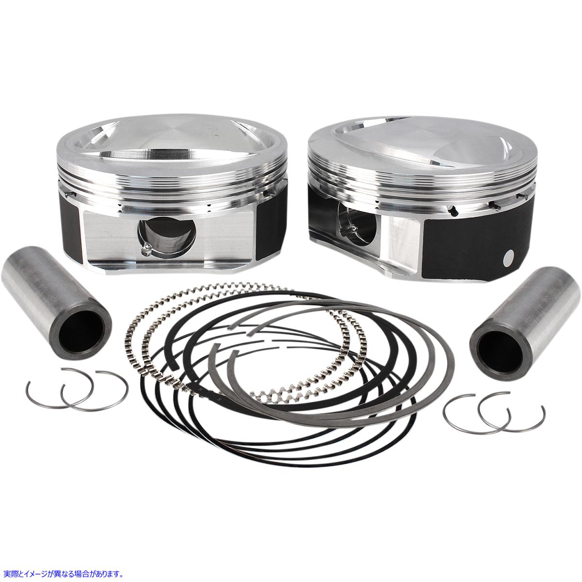 取寄せ 高圧縮ピストンキット エスアンドエス サイクル High Compression Piston Kit 920-0114 09103979