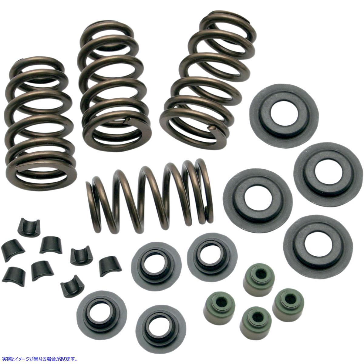 取寄せ バルブスプリング - .650インチ - ツインカム エスアンドエス サイクル Valve Springs - .650 - Twin Cam 106-5909 09262069