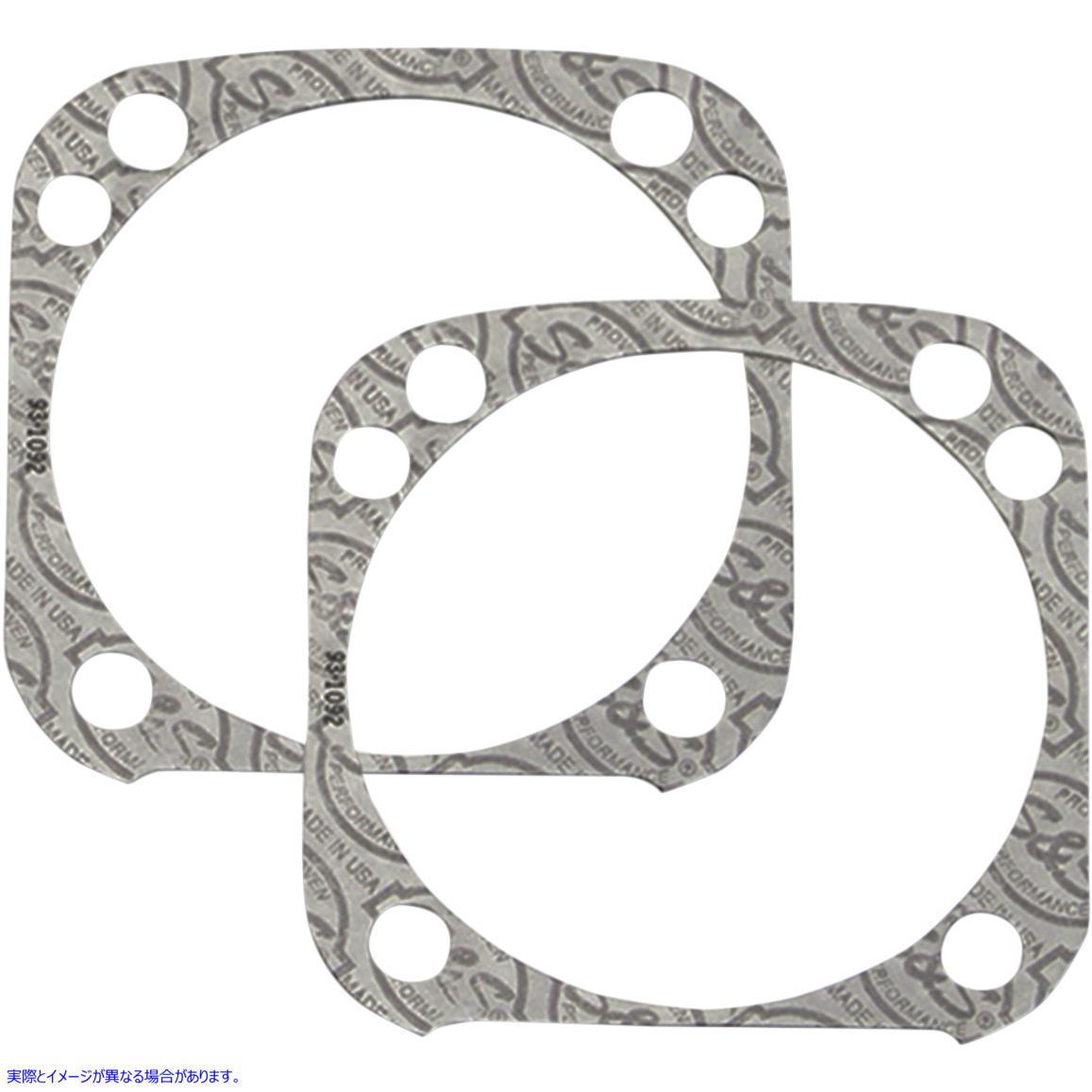 取寄せ ベースガスケット - 4.125インチ - STK エスアンドエス サイクル Base Gaskets - 4.125 - STK 930-0101 09345020