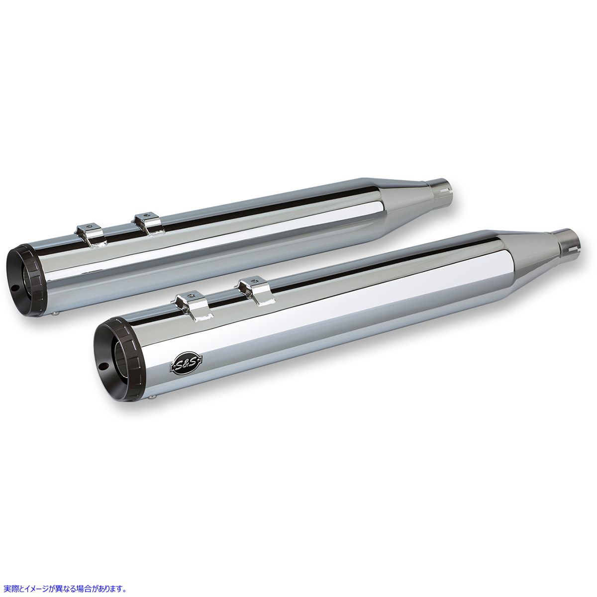取寄せ グランドナショナルスリップオンマフラー エスアンドエス サイクル Grand National Mufflers - Chrome 550-0693 18011203